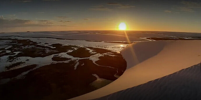 dunas nos Lençóis Maranhenses