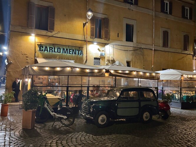 Restaurante Carlo Menta, Trastevere