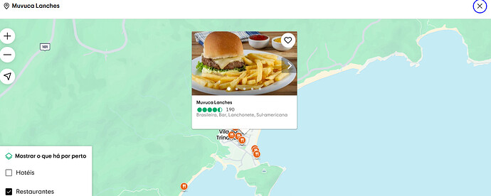 Quais restaurantes oferecem comida acessível em Trindade, RJ?