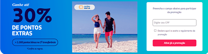 Promoção Latam e Caixa
