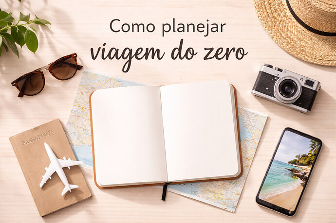 como planejar viagem do zero