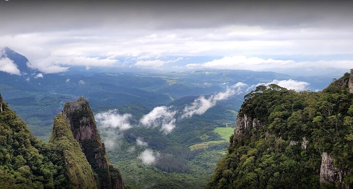 Serra da Rocinha, em Santa Catarina