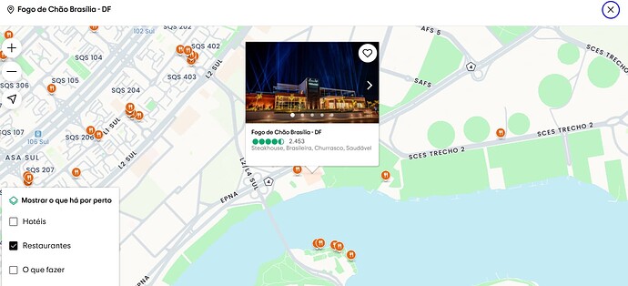 Onde encontra restaurantes chiques em Brasília?