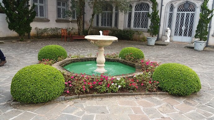 Parte externa do Palácio Boa Vista - Campos do Jordão