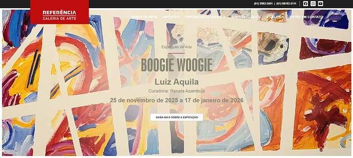 Galeria Referência - Galeria de arte contemporânea em Brasília