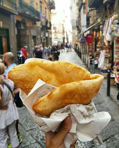 pizza fritta