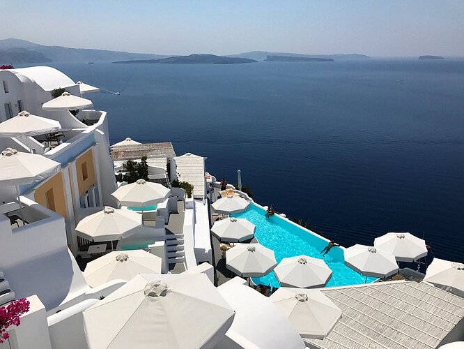 Hotel na Grécia - Katikies Hotel