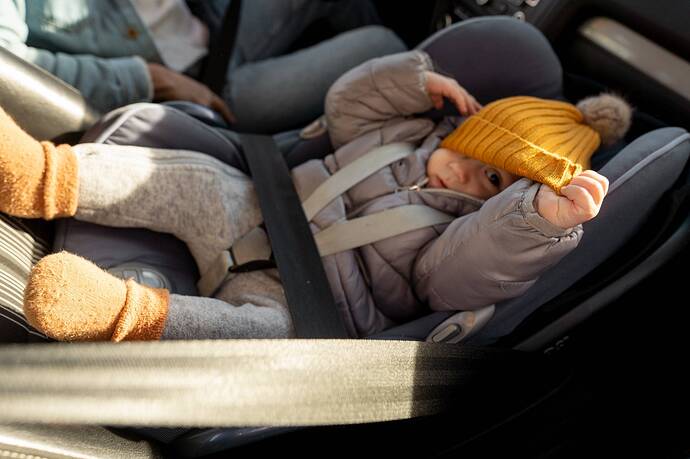 viajar com bebê de 2 meses de carro