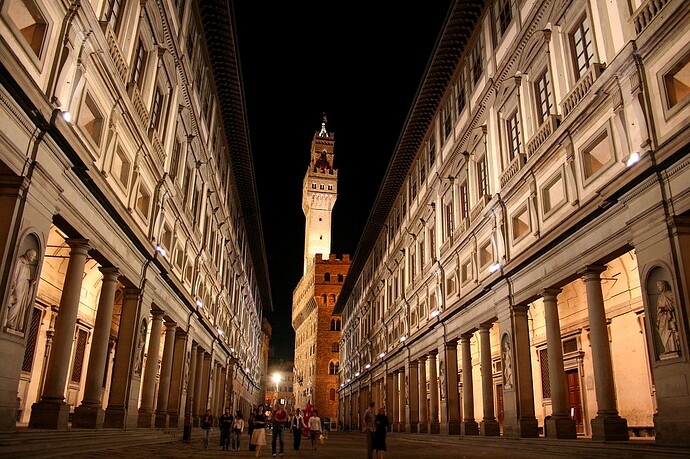 Uffizi galeria