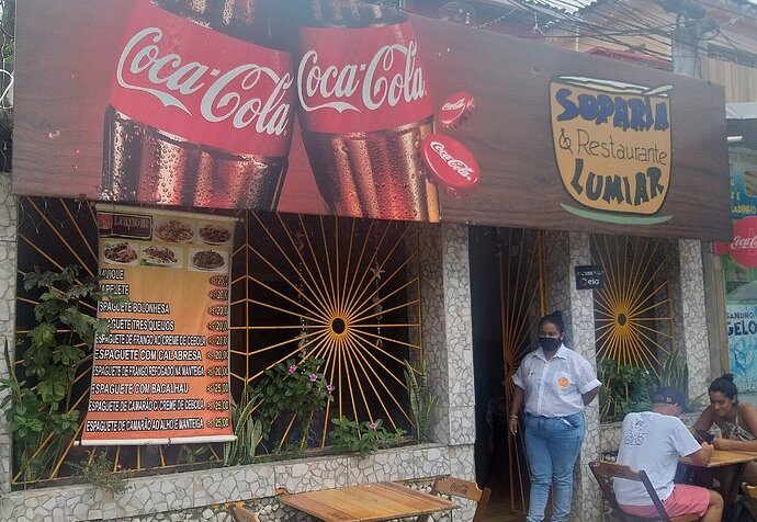 Restaurante Soparia Lumiar, Porto de Galinhas