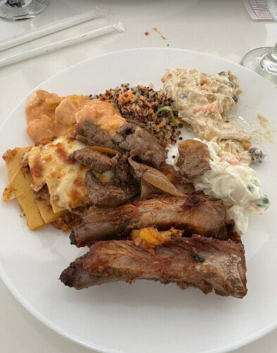 comida brasileira em restaurante barato em Miami