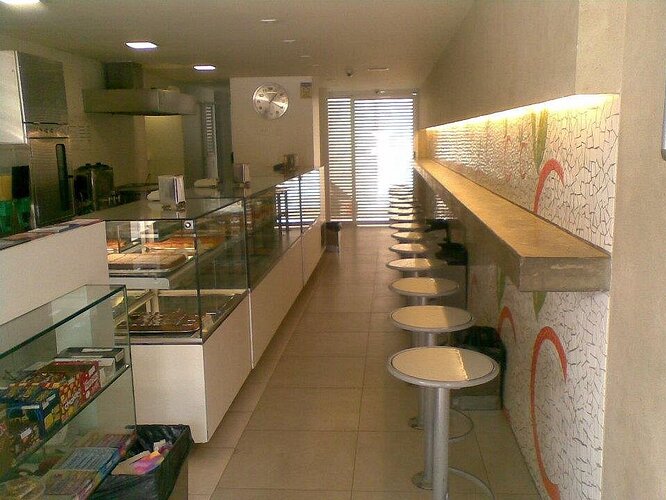 Interior do Vitamina Central, Brasília