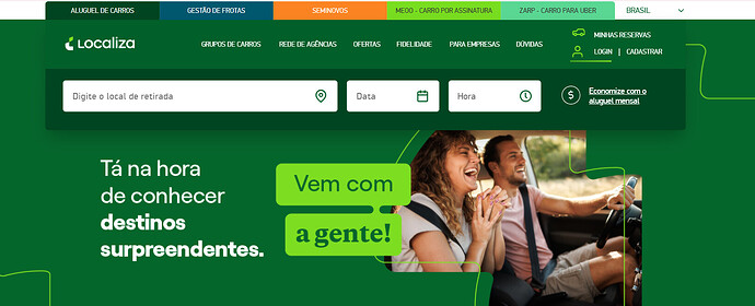 Locadora de carro Boa Vista