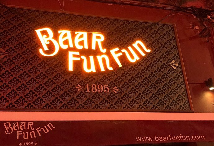 Baar Fun Fun, Montevidéu