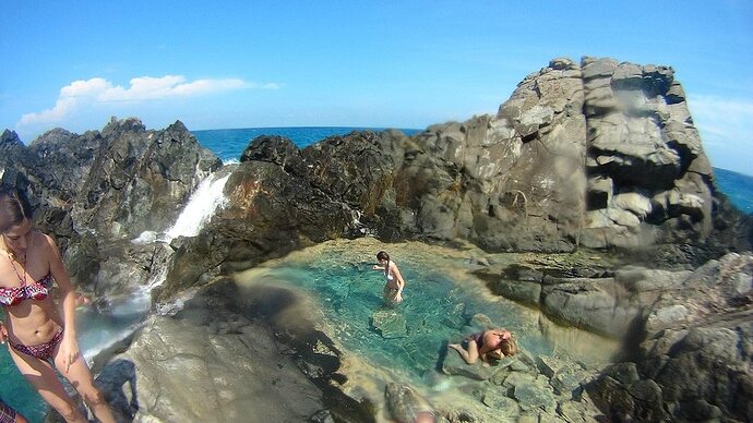 Praia de Aruba conchi-natural-pool