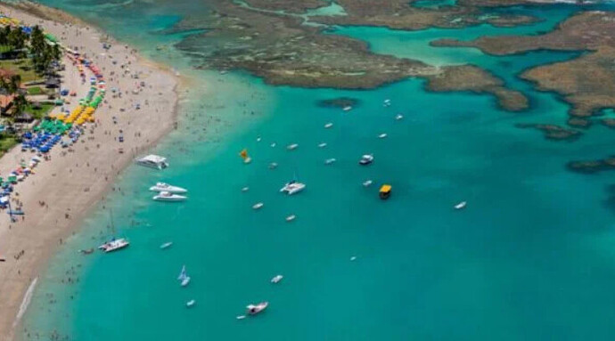 Qual a piscina natural mais bonita de Porto de Galinhas?