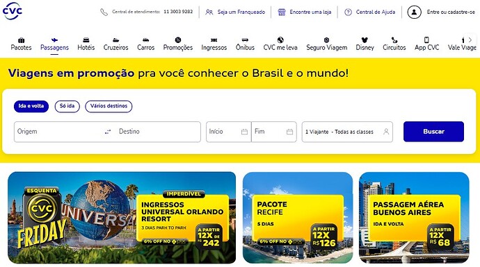 CVC antecipa Black Friday