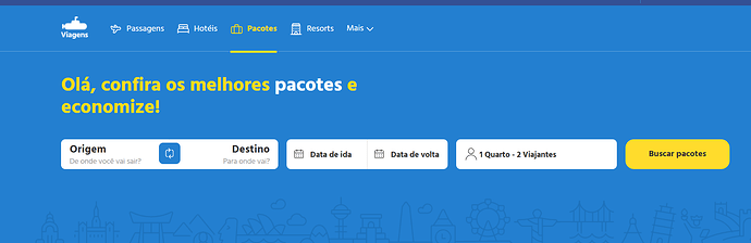 A Submarino Viagens oferece pacotes de lua de mel?