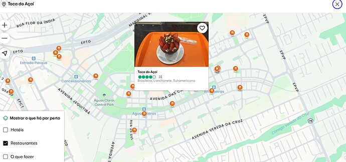 Onde posso encontrar restaurantes baratos em Taguatinga?