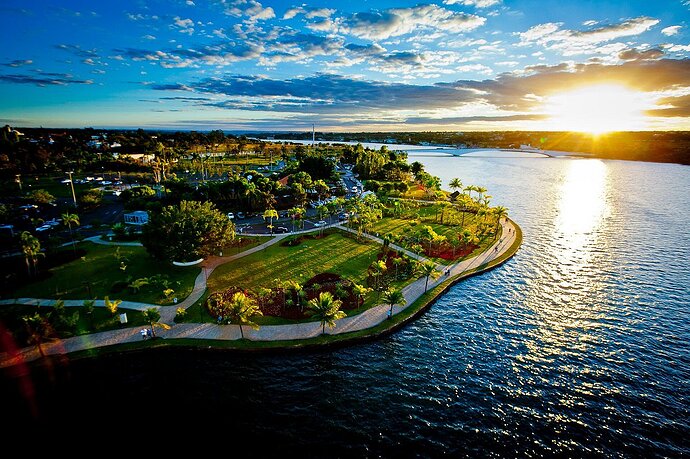 imagem vista geral do pontão sul