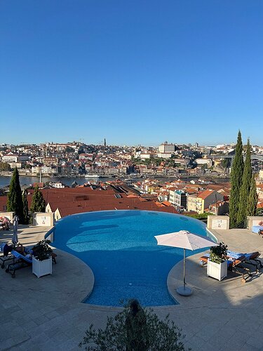 vista de porto hotela the yeatman