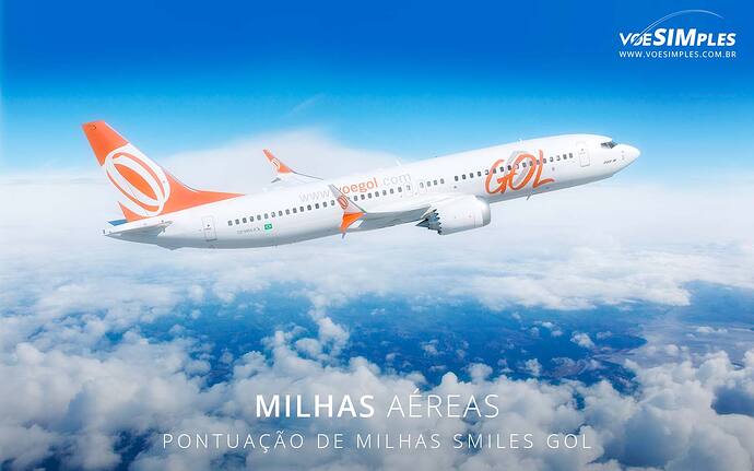 milhas aéreas gol