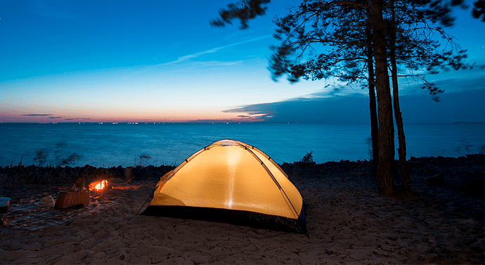 Melhores lugares para acampar em Cabo Frio