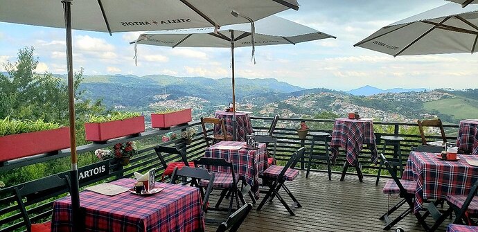 Vista do Palácio Boa Vista - Campos do Jordão