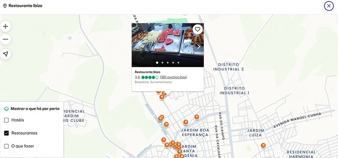 Restaurantes em Olímpia próximo ao Parque Aquático