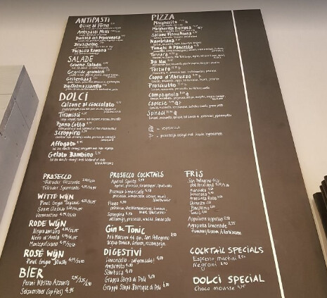 Cardápio de culinária holandesa