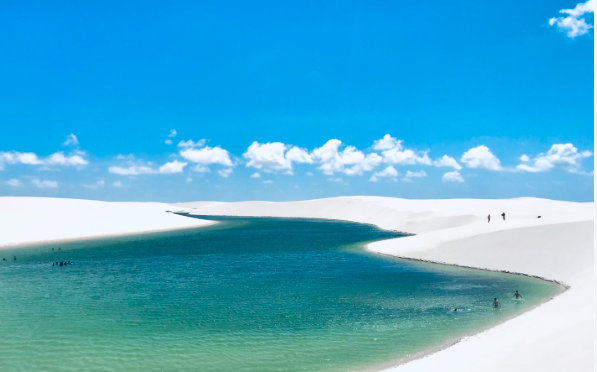 litoral do Piauí e o Lençóis Maranhenses juntos