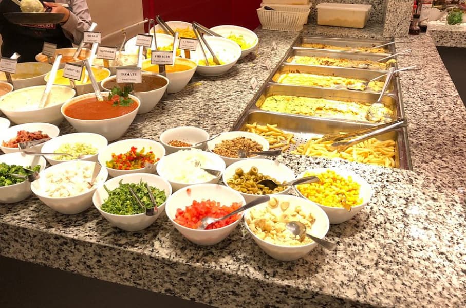 Quais são os restaurantes baratos em NH?