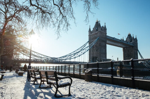 Como é o clima no Reino Unido em cada estação?
