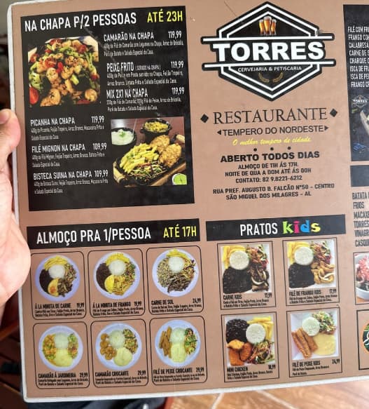 Quais são os restaurantes baratos em São Miguel dos Milagres?