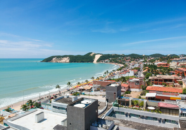 Praia da Ponta Negra em Natal, Rio Grande do Norte