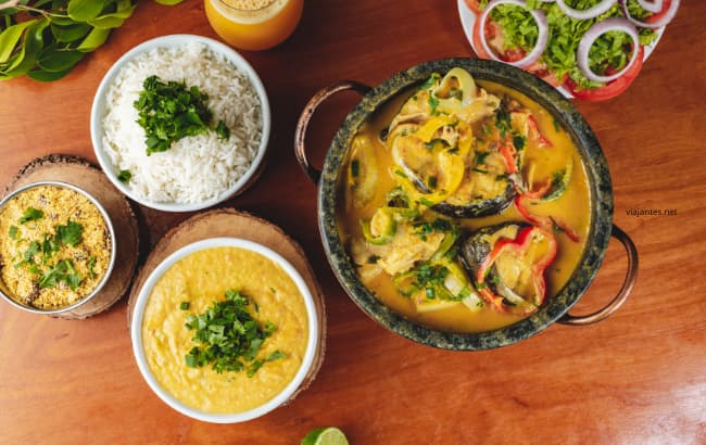 caldo de frutos do mar