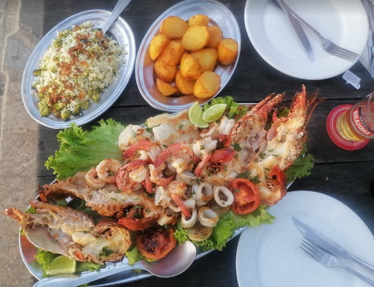 Onde comer em Praia rasa Búzios?