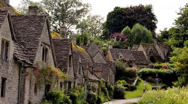 Vilarejos no interior da Inglaterra