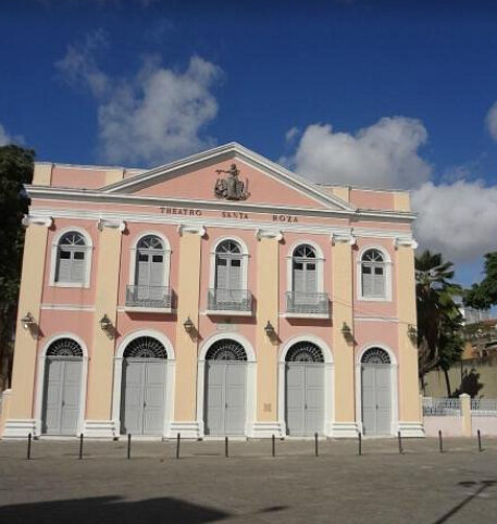 Theatro Santa Roza é um espaço tradicionalmente dedicado às apresentações culturais típicas na Paraíba,