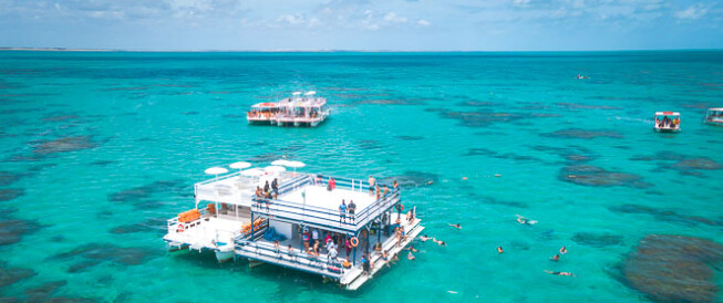 Como é a experiência de mergulho nos Parrachos de Maracajaú?