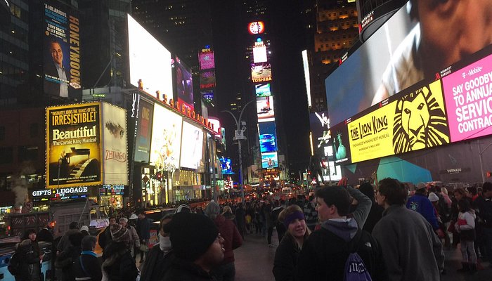Times Square é, com certeza, a joia noturna de Nova York