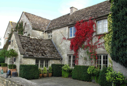 Cotswolds interior da Inglaterra