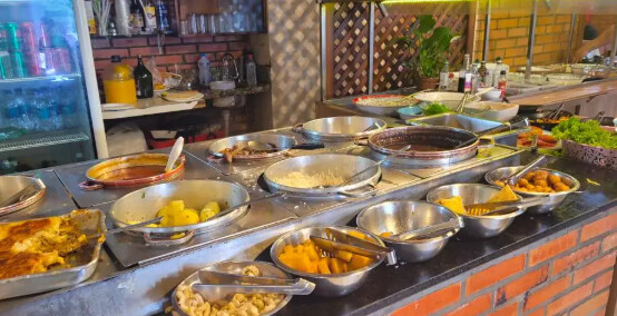 Qual é o preço médio da comida em Gramado?