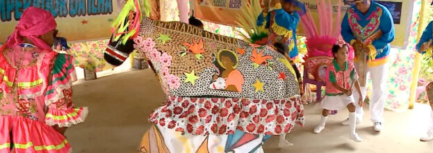 Apresentação tradicional do Bumba Meu Boi,Piauí